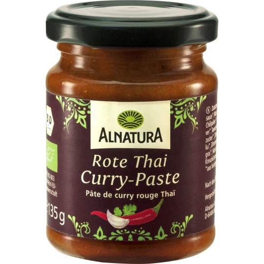 Bio Rote Thai Curry-Paste 135G 3 Bio Rote Thai Curry-Paste 135G