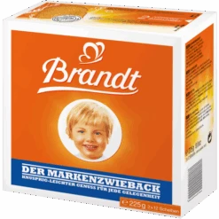 Brandt Markenzwieback 225G