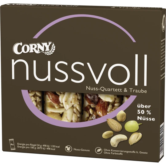 Nussvoll Nuss-Quartet & Traube 4ST 96G 3 Nussvoll Nuss-Quartet & Traube 4ST 96G