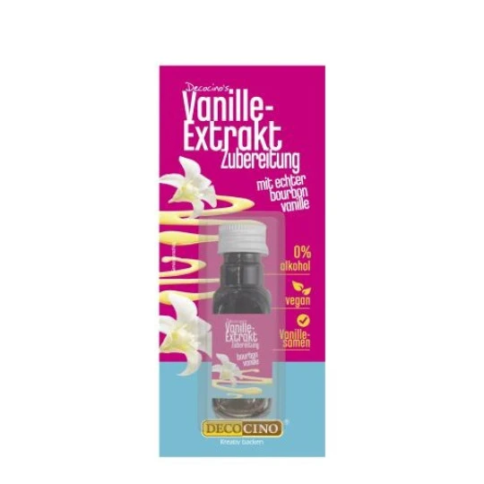 Decocino Vanille Extrakt Zubereitung 20ML 3 Decocino Vanille Extrakt Zubereitung 20ML