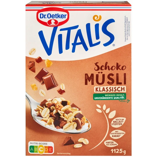 Genuss Markt Verkauf -Genuss Markt Verkauf droetker vitalis schoko msli klasssisch 1125g