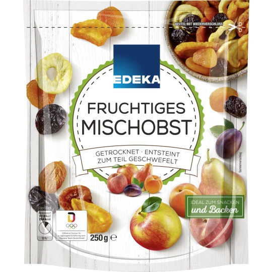 EDEKA Fruchtiges Mischobst 250G 3 EDEKA Fruchtiges Mischobst 250G