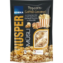 Knusper Müsli Popcorn Salted Caramel 500G