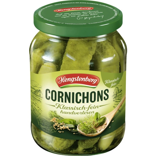 Cornichons Klassisch Fein 330G 3 Cornichons Klassisch Fein 330G