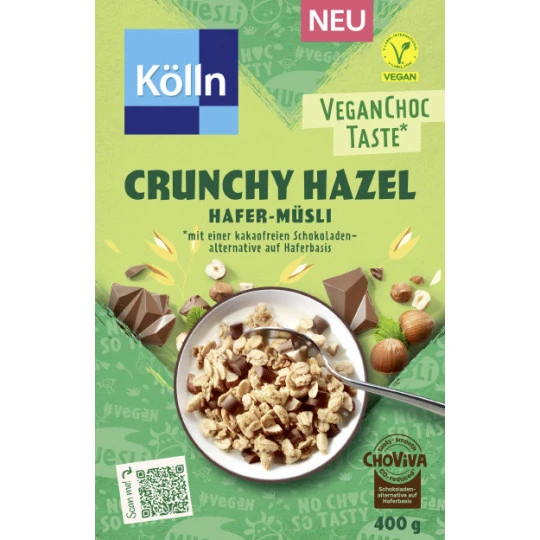 Kölln Crunchy Hazel Hafer-Müsli 400G 3 Kölln Crunchy Hazel Hafer-Müsli 400G