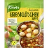 Knorr Suppenliebe Grießklößchen Suppe 36G -Genuss Markt Verkauf knorr suppenliebe grieklchen suppe 36g