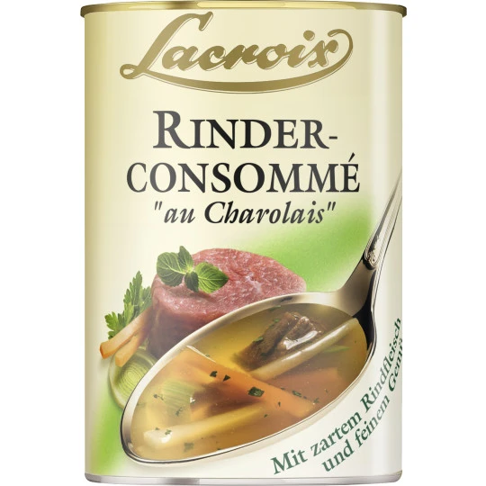 Lacroix Rinder-Consommé "au Charolais" 400ML 3 Lacroix Rinder-Consommé "au Charolais" 400ML