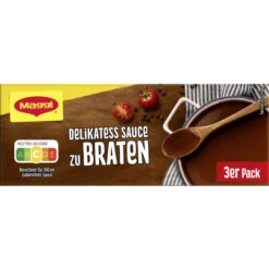 Delikatess Sauce Zu Braten Ergibt 3x 250ML