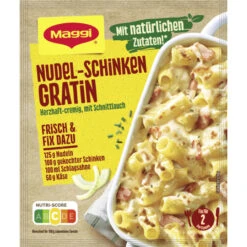 Fix Nudel Schinken Gratin 33G