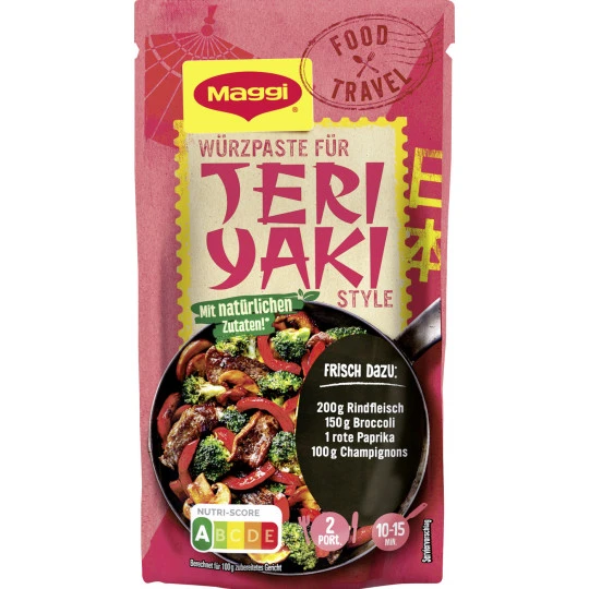 Food Travel Teriyaki Style 65G 3 Food Travel Teriyaki Style 65G