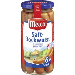 6 Saft-Bockwürste 380G