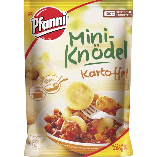 Mini-Knödel Kartoffel 400 G 3 Mini-Knödel Kartoffel 400 G