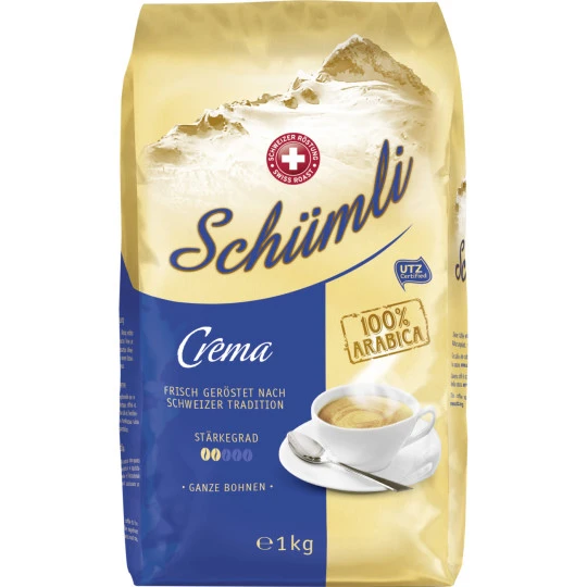 Crema Kaffee Ganze Bohnen 1KG 3 Crema Kaffee Ganze Bohnen 1KG