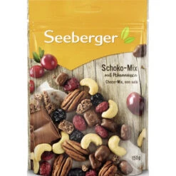 Seeberger Schoko-Mix Mit Pekannüssen 150G