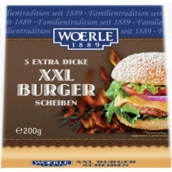 XXL Burger Scheiben 200G