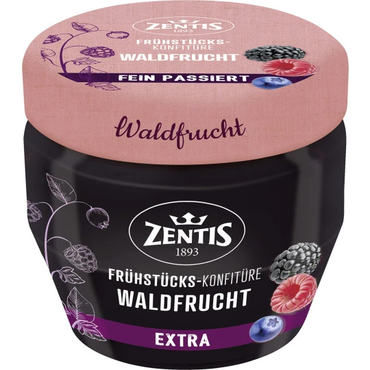 Frühstücks-Konfitüre Fein Passiert Waldfrucht 230G 3 Frühstücks-Konfitüre Fein Passiert Waldfrucht 230G